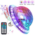 كرة ديسكو كريستال UFO موسيقى بلوتوث LED RGB E27 - Boule Magique Cristal UFO Musique Bluetooth LED RGB E27
