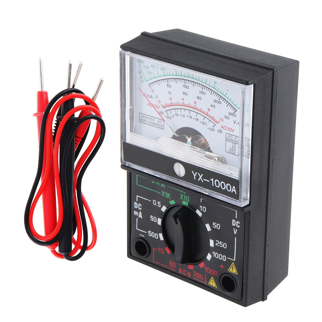 ملتيميتر محمول YX-1000A مع أقلام اختبار - Quickdz Shop - Multimètre Portable YX-1000A avec Sondes de Test - Quickdz Shop