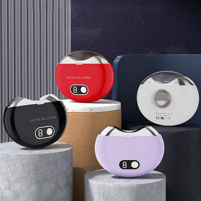 قصافة أظافر كهربائية أوتوماتيكية - مضادة للرذاذ، محمولة للجميع - Coupe-Ongles Électrique Automatique Anti-Éclaboussures Portable