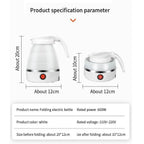 Bouilloire électrique pliable en silicone ,portable Avec indicateur de mise hors tension غلاية كهربائية قابلة للطي محمولة سيليكون