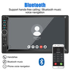 مشغل DVD للسيارة بشاشة لمس 7 بوصة بلوتوث USB AUX SD - Quickdz Shop - Autoradio DVD MP5 Tactile 7" Bluetooth USB AUX SD - Quickdz Shop