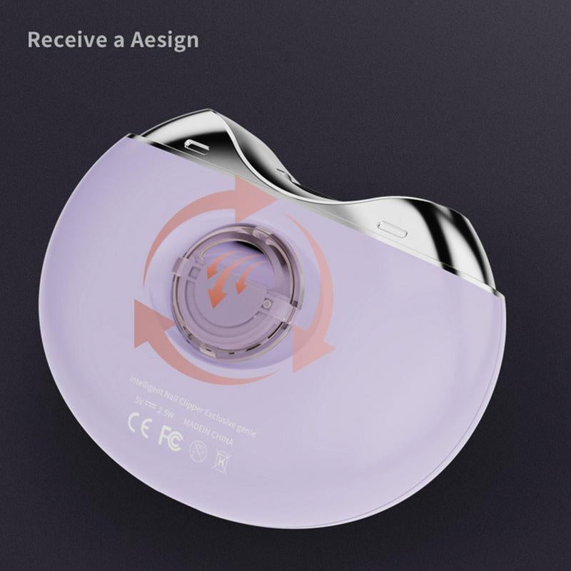 قصافة أظافر كهربائية أوتوماتيكية - مضادة للرذاذ، محمولة للجميع - Coupe-Ongles Électrique Automatique Anti-Éclaboussures Portable