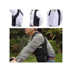 حقيبة كتف تحت الذراع ضد السرقة متعددة الجيوب بتصميم أنيق للسفر اليومي - Sacoche Sous-Bras Anti-Vol Multi-Poche Design Élégant pour Voyage Quotidien