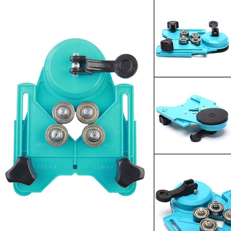 قالب تثبيت دليل حفر البلاط والزجاج بامتصاص فراغي - Quickdz Shop - Guide de Perçage Carrelage & Verre à Ventouse Vide - Quickdz Shop