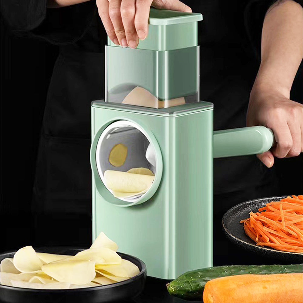 مفرمة خضروات يدوية متعددة الوظائف - Trancheuse à légumes multifonctionnelle manuelle