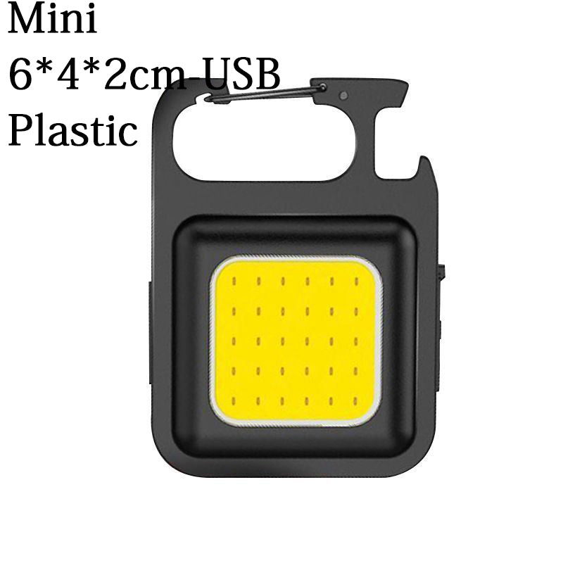مصباح LED صغير محمول USB قابل لإعادة الشحن - Mini Lampe Projecteur LED USB Rechargeable Portable
