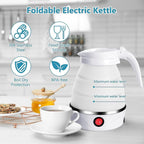 Bouilloire électrique pliable en silicone ,portable Avec indicateur de mise hors tension غلاية كهربائية قابلة للطي محمولة سيليكون