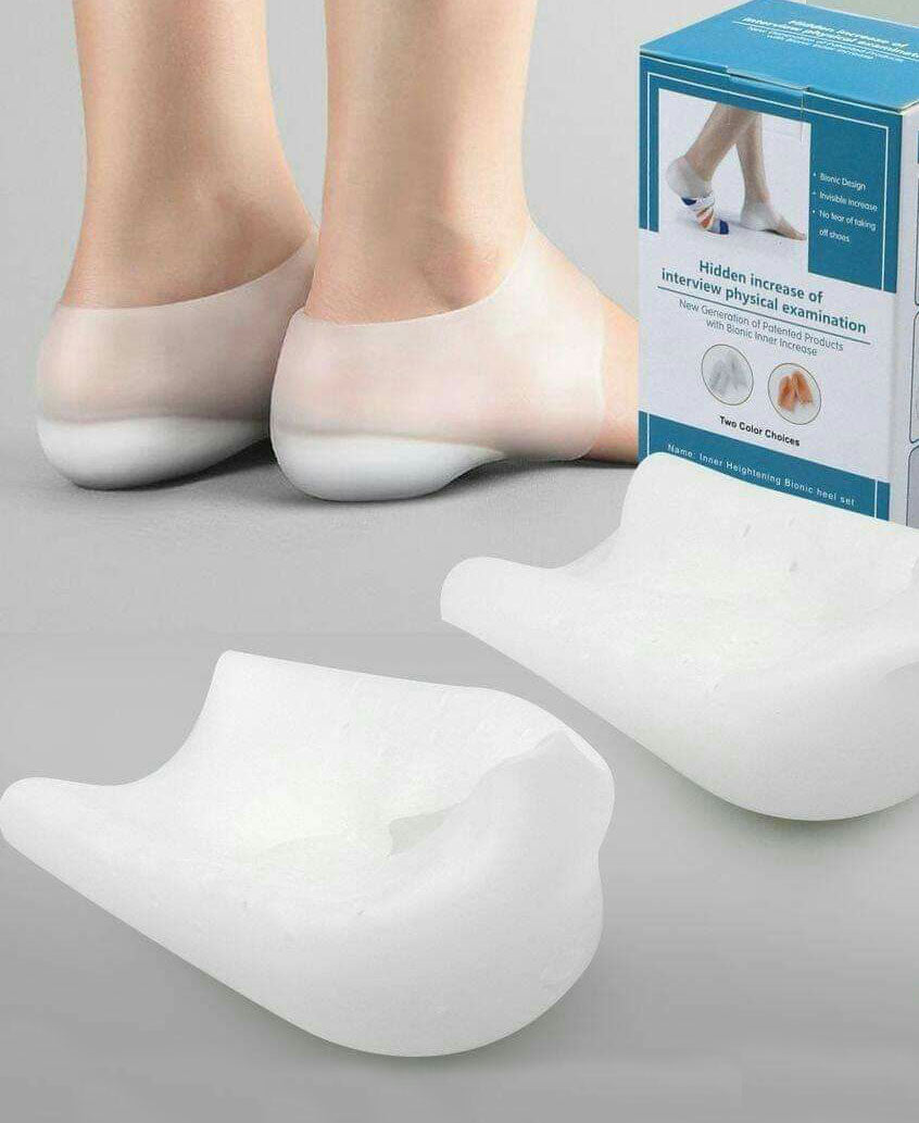 نعل سيليكون لزيادة الطول - للجنسين - Talonnette en Silicone Réglable – Unisexe