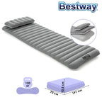 مرتبة هوائية متعددة الوظائف 1 فرد مع وسادتين Bestway Pavillo 67617 - Matelas Gonflable Multifonction 1 Place avec 2 Oreillers Bestway Pavillo 67617