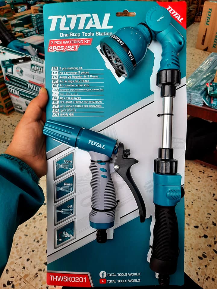 طقم ري TOTAL 2 قطع (THWSK0201) - Kit d'Arrosage TOTAL 2 Pièces (THWSK0201)