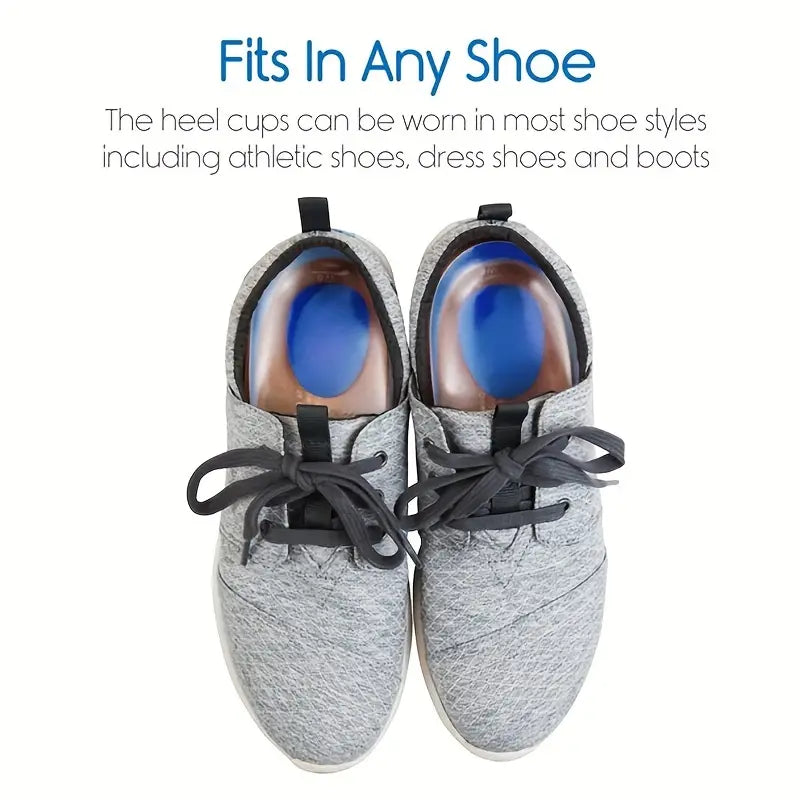 وسادات كعب سيليكون Quickdz Shop | تخفيف آلام الكعب والتهاب اللفافة الأخمصية - Talonnettes Silicone Souples Quickdz Shop | Soulagement Douleur Talon & Fasciite Plantaire