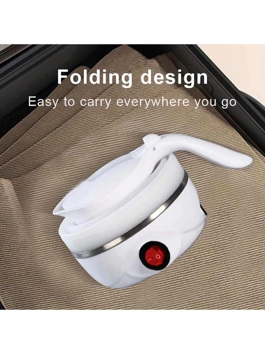 Bouilloire électrique pliable en silicone ,portable Avec indicateur de mise hors tension غلاية كهربائية قابلة للطي محمولة سيليكون