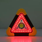 مثلث تحذير LED شمسي متعدد الوظائف HB-6609 - Triangle d'Alerte LED Solaire Multifonctionnel HB-6609