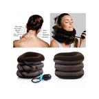 وسادة رقبة هوائية قابلة للنفخ 3 مستويات - Coussin Cervical Gonflable a 3 niveaux