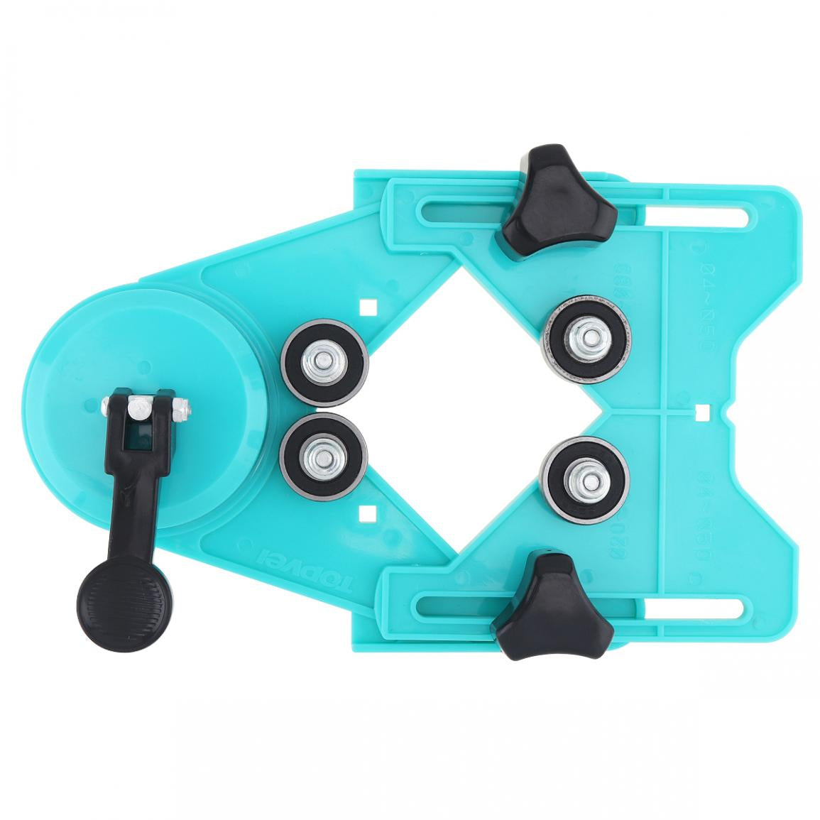 قالب تثبيت دليل حفر البلاط والزجاج بامتصاص فراغي - Quickdz Shop - Guide de Perçage Carrelage & Verre à Ventouse Vide - Quickdz Shop