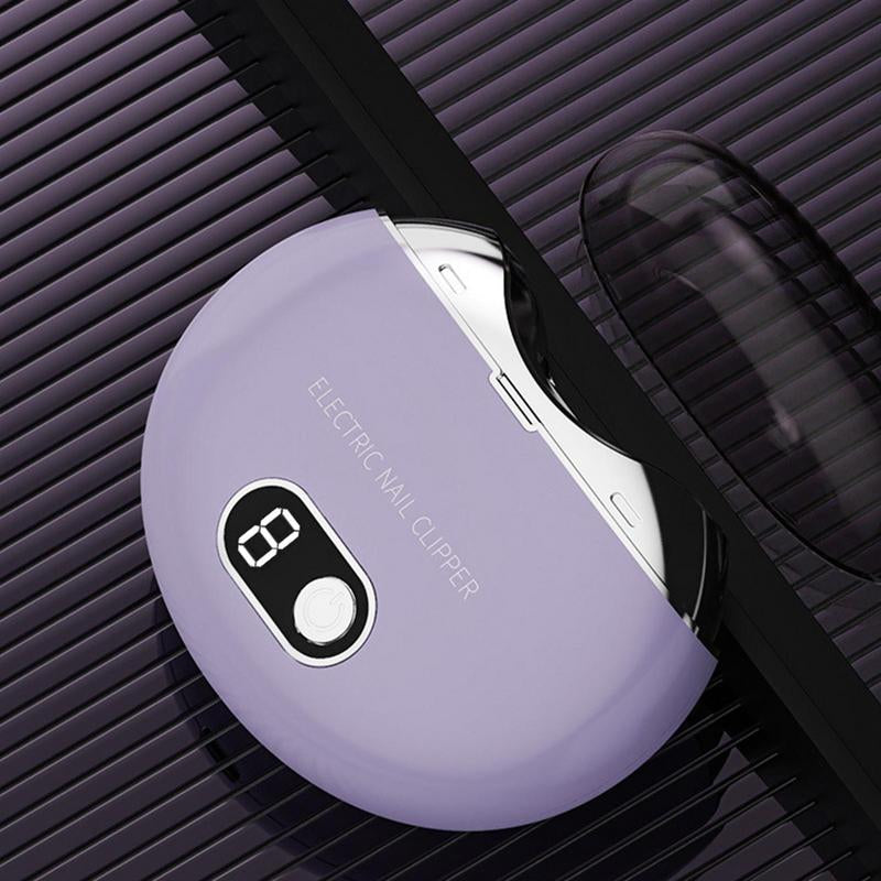 قصافة أظافر كهربائية أوتوماتيكية - مضادة للرذاذ، محمولة للجميع - Coupe-Ongles Électrique Automatique Anti-Éclaboussures Portable
