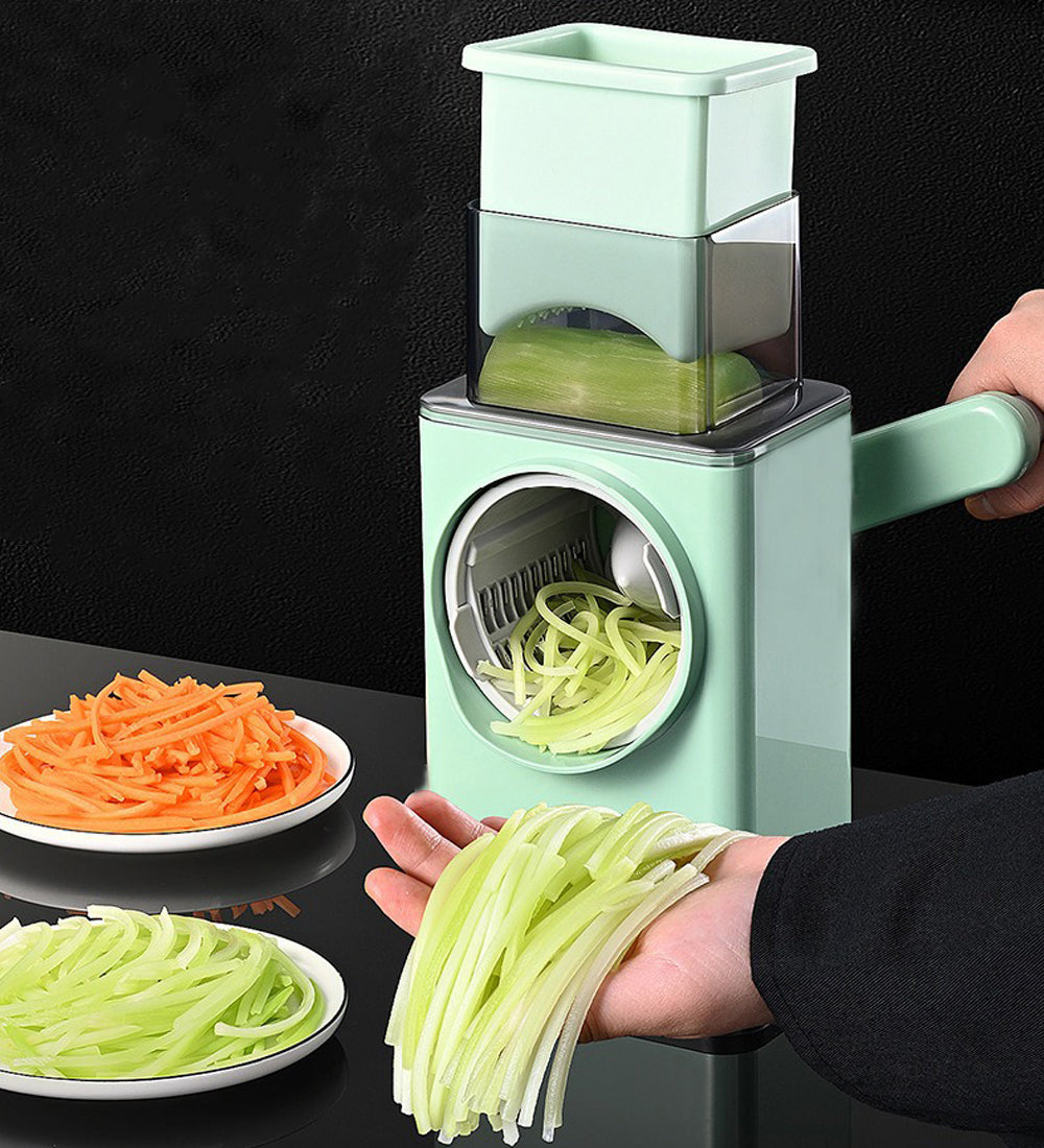 مفرمة خضروات يدوية متعددة الوظائف - Trancheuse à légumes multifonctionnelle manuelle