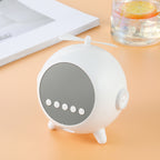 منبه رقمي بمرآة قابل لإعادة الشحن مع مكبر صوت بلوتوث 5.0 محمول - Réveil Miroir Numérique Rechargeable avec Haut-parleur Bluetooth 5.0 Portable