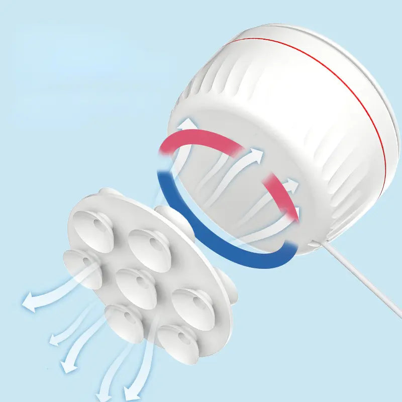 غسالة توربو صغيرة محمولة بالموجات فوق الصوتية USB - Quickdz Shop - Mini Machine à Laver Portable Ultrasons USB 2-en-1 - Quickdz Shop