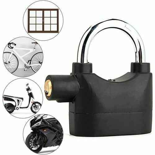قفل إنذار ذكي 110 ديسيبل مقاوم للماء - Cadenas Alarme Étanche 110dB Anti-Vol