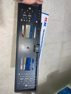 Caméra de recul HD pour voiture, Avec cadre de plaque d'immatriculation Standard , étanche, Vision nocturne, 4 LED