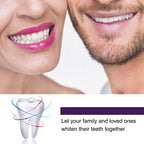 معجون أسنان بنفسجي لتبييض الأسنان ومصحح اللون 50 مل - يزيل البقع وينعش النفس - Dentifrice Blanchissant Violet Correcteur de Couleur 50ml - Élimine Taches & Rafraîchit l'Haleine