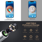منظار الأذن اللاسلكي الذكي NE3 مع كاميرا وضوء LED - Kit de nettoyage d'oreilles intelligent sans fil NE3 avec caméra et LED