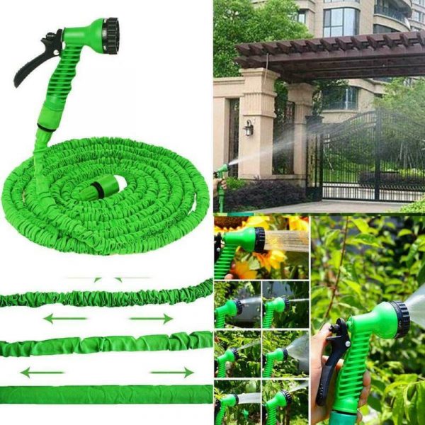 خرطوم ماجيك قابل للتمدد 22.5م مع مسدس 7 رشاشات - Tuyau d'Arrosage Extensible Magic Hose 22.5M avec Pistolet 7 Jets