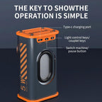 سماعات K07 بلوتوث 5.0 شفافة لاسلكية مع إضاءة LED تفاعلية - Haut-parleurs K07 Bluetooth 5.0 Transparent Sans Fil LED Interactif