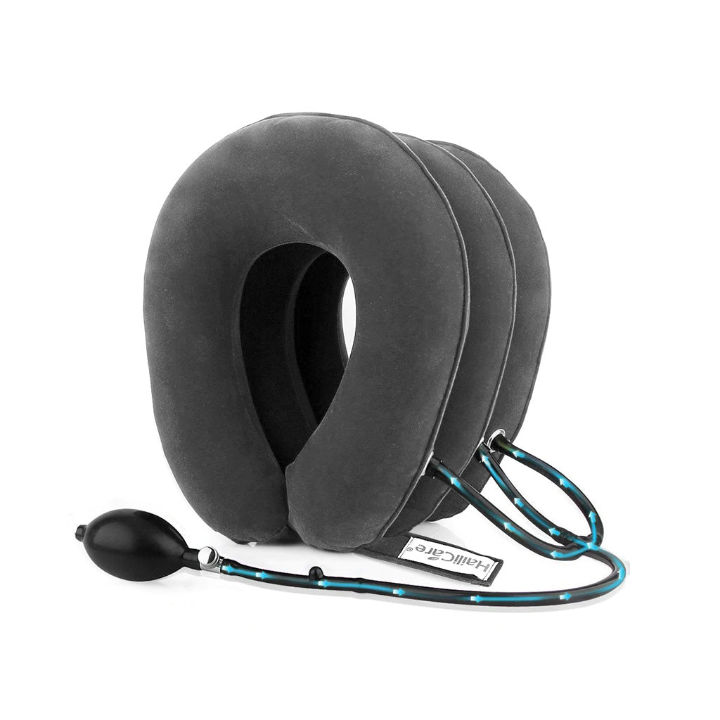 وسادة رقبة هوائية قابلة للنفخ 3 مستويات - Coussin Cervical Gonflable a 3 niveaux