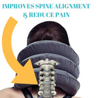 وسادة رقبة هوائية قابلة للنفخ 3 مستويات - Coussin Cervical Gonflable a 3 niveaux