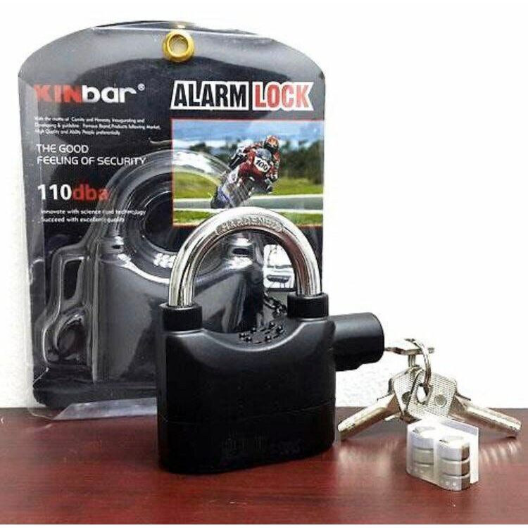 قفل إنذار ذكي 110 ديسيبل مقاوم للماء - Cadenas Alarme Étanche 110dB Anti-Vol