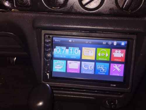 مشغل DVD للسيارة بشاشة لمس 7 بوصة بلوتوث USB AUX SD - Quickdz Shop - Autoradio DVD MP5 Tactile 7" Bluetooth USB AUX SD - Quickdz Shop