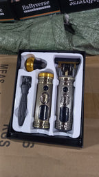 مجموعة ماكينة حلاقة كهربائية للرجال، ماكينة تشذيب اللحية والأنف، شحن USB، شاشة LCD - Rasoir Électrique Homme Multifonction, Tondeuse Barbe Nez USB, Écran LCD