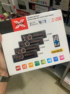 راديو سيارة بلوتوث متعدد الوسائط USB/TF/Aux مع شاشة 7 ألوان - Poste Radio Voiture Bluetooth Multimédia USB/TF/Aux avec Écran 7 Couleurs