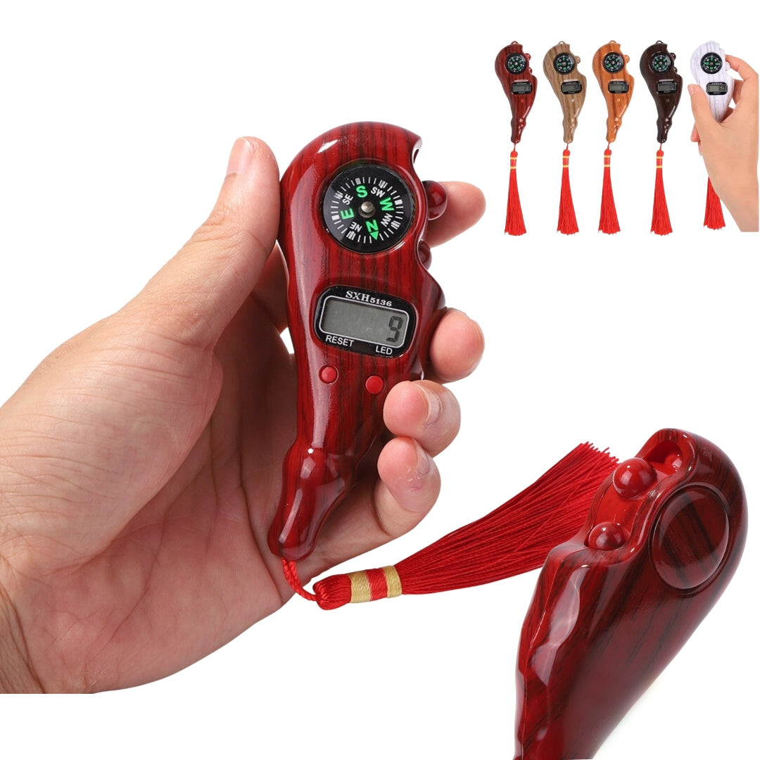 جهاز تسبيح رقمي محمول Quickdz Shop مع عداد وبوصلة - Chapelet Électronique Portable Quickdz Shop avec Compteur Digital et Boussole