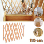 حاجز أمان خشبي قابل للتمديد للأطفال - حماية فعالة - Barrière de Sécurité Enfant en Bois Pliable & Extensible - Quickdz Shop