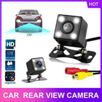 كاميرا رجوع للخلف | عالمية | 4 LED | رؤية ليلية | زاوية واسعة | مقاومة للماء - Caméra de recul Universelle | 4 LED | Vision Nocturne | Ultra Grand Angle | Étanche