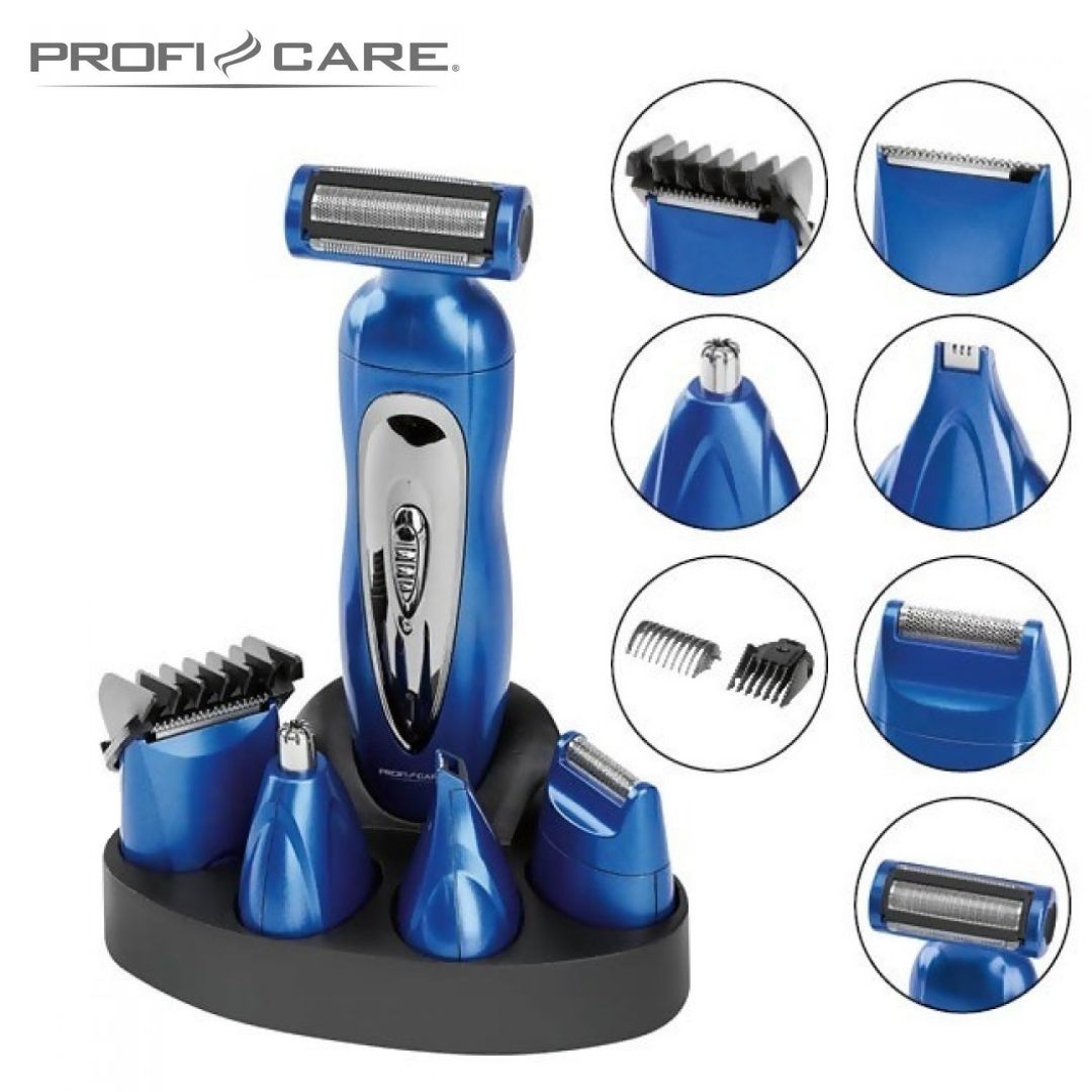 ProfiCare مجموعة حلاقة كهربائية 5 في 1 شعر/لحية/أنف/أذن BHT-3015 - ProfiCare Set Tondeuse Électrique 5 en 1 Cheveux/Barbe/Nez/Oreilles BHT-3015