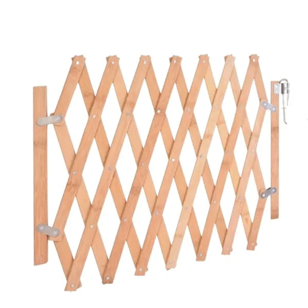 حاجز أمان خشبي قابل للتمديد للأطفال - حماية فعالة - Barrière de Sécurité Enfant en Bois Pliable & Extensible - Quickdz Shop