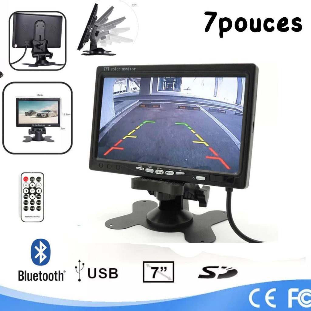 شاشة سيارة لمس 7 بوصة لوحة قيادة مشغل MP5 USB بلوتوث - Écran Tactile Voiture 7 Pouces Tableau de Bord MP5 USB Bluetooth