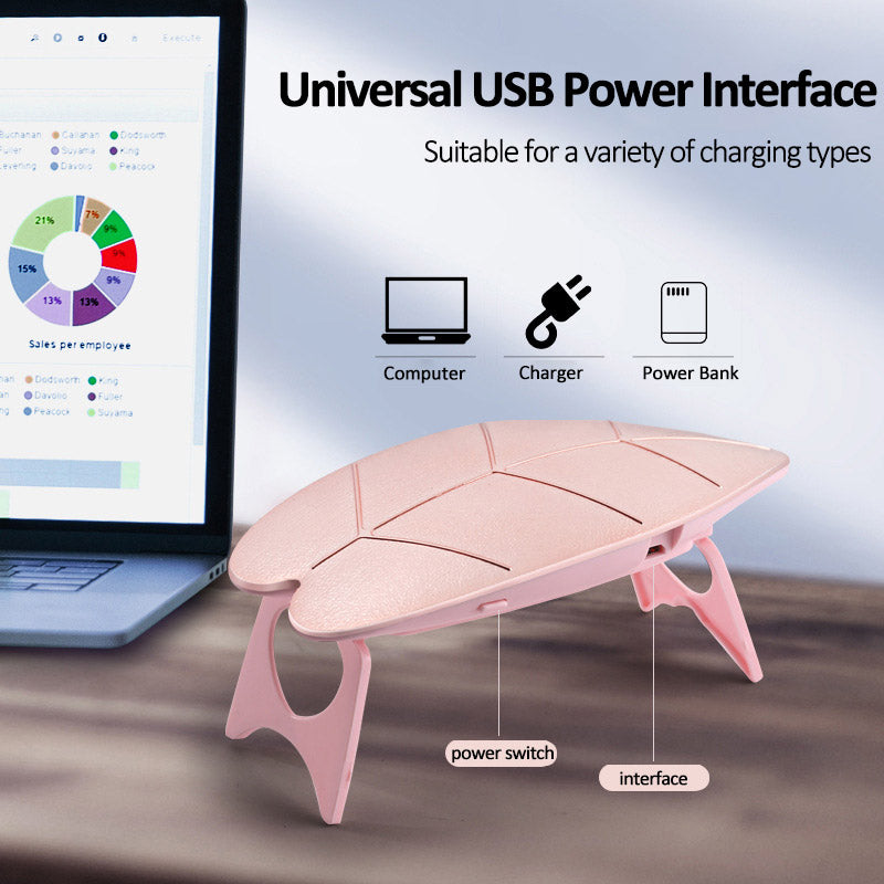 مجفف أظافر LED UV صغير قابل للطي 6W USB للمانيكير - Mini Lampe LED UV Pliable 6W USB pour Séchage Ongles Manucure
