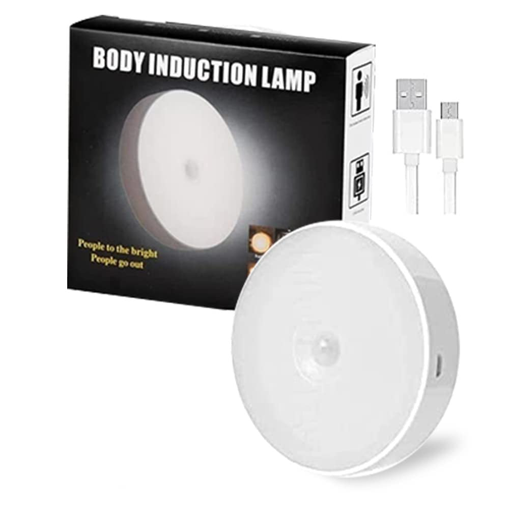 مصباح LED بحساس حركة لاسلكي قابل لإعادة الشحن - Lampe LED Rechargeable à Détecteur de Mouvement Sans Fil