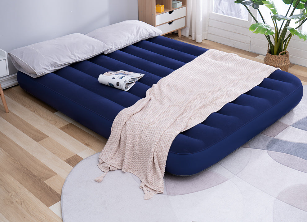 سرير هوائي بافيليو مفرد مع وسادة مدمجة 188x99x30 سم Bestway #67680 - Pavillo Matelas Gonflable Individuel avec Oreiller Intégré 188x99x30 cm Bestway #67680