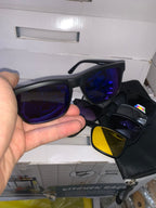 نظارة 6 في 1 متعددة الاستخدامات: طبية، شمسية وليلية (موديل 2202A) - Lunettes Polyvalentes 6-en-1 : Optique, Soleil & Nuit (Modèle 2202A)