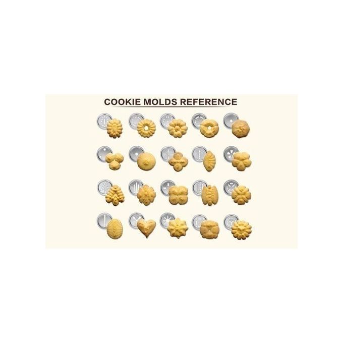 مجموعة قوالب بسكويت ستانلس ستيل BSQUIT-ML - Kit Emporte-pièces Biscuits Inox BSQUIT-ML