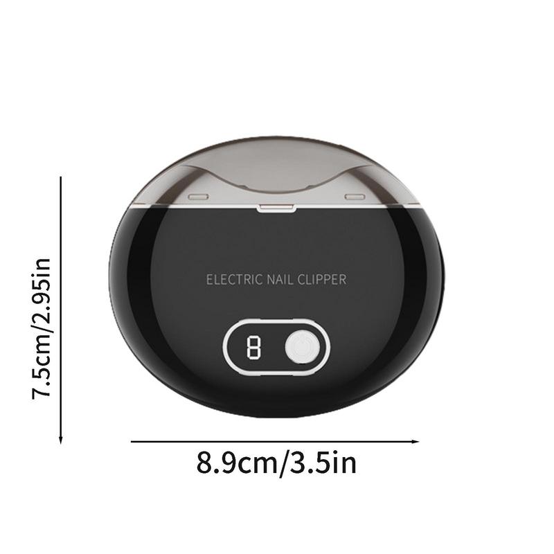 قصافة أظافر كهربائية أوتوماتيكية - مضادة للرذاذ، محمولة للجميع - Coupe-Ongles Électrique Automatique Anti-Éclaboussures Portable