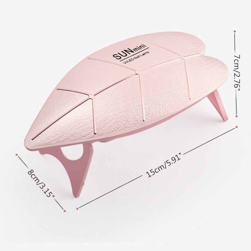 مجفف أظافر LED UV صغير قابل للطي 6W USB للمانيكير - Mini Lampe LED UV Pliable 6W USB pour Séchage Ongles Manucure