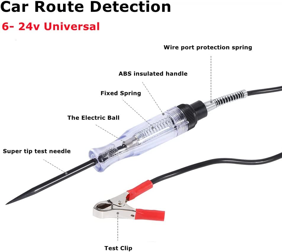 جهاز فحص دوائر كهربائية للسيارات DC 6V-24V - Testeur Universel de Circuit Automobile DC 6V-24V