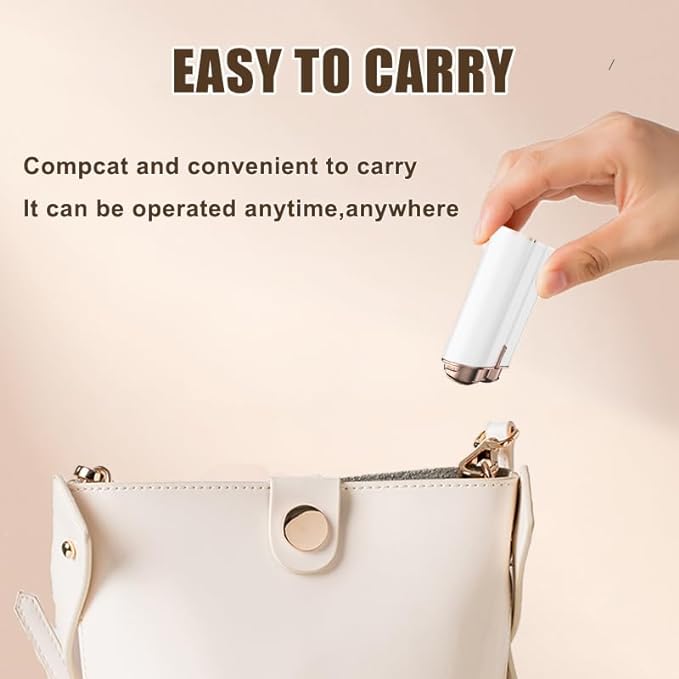 ماكينة حلاقة كهربائية للوجه بدون ألم مع ضوء LED - Rasoir Électrique Visage Indolore avec Lumière LED